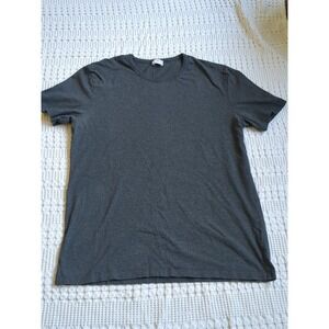 Asket Short Sleeve The T Shirt Heathered Gray Size Large Crew Organic